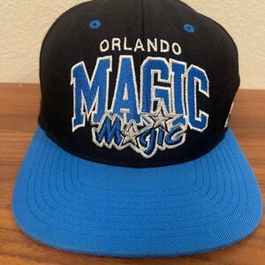 Orlando Magic Throwback Mitchell and Ness Hardwood Classics cap/hat Snapback